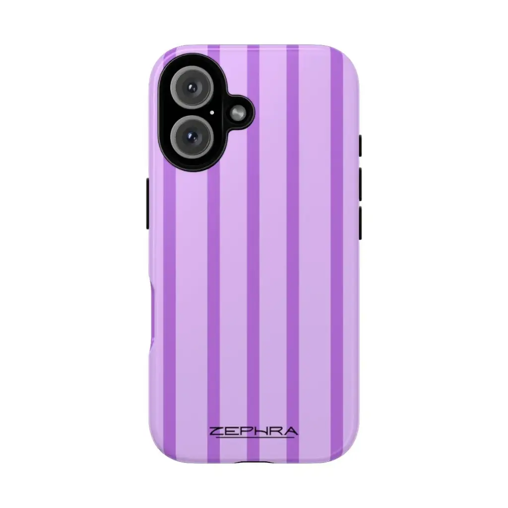 Purple Lines Tough Case
