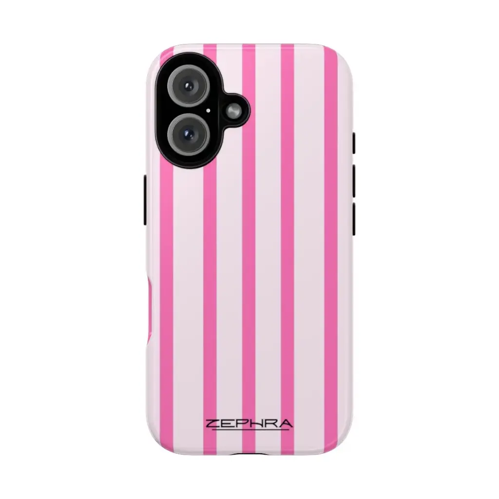 Pink Stripes  (iphone 16)