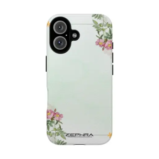 Green Summer Flowers Tough Case